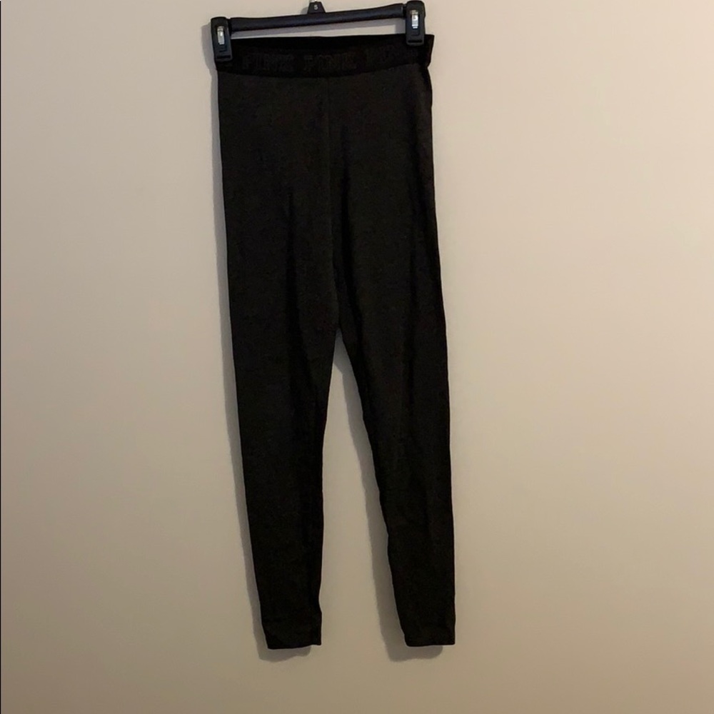 Pink xs dark gray leggings